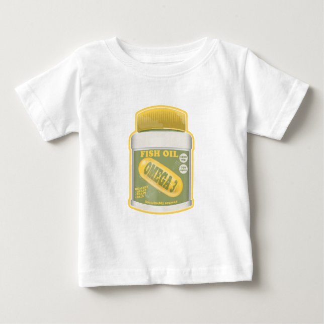 Omega 3 fish oil baby T-Shirt (Front)