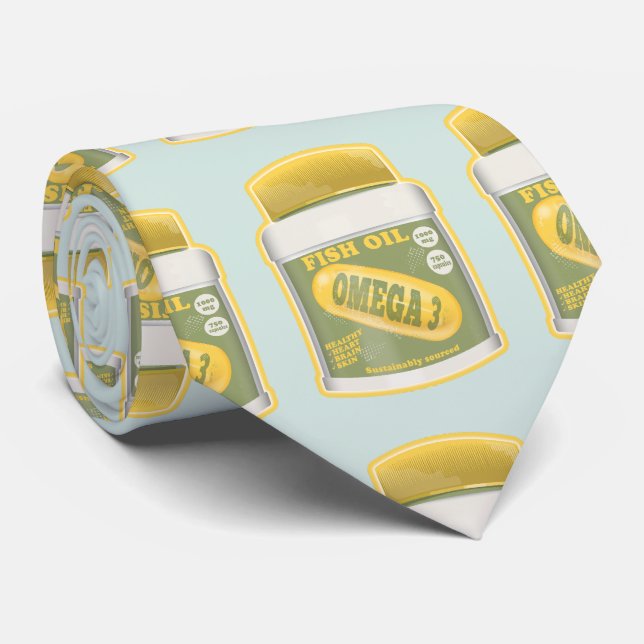Omega 3 fish oil neck tie (Rolled)