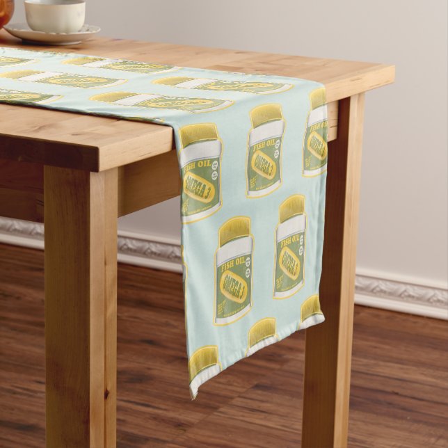 Omega 3 fish oil short table runner (In Situ)