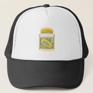 Omega 3 fish oil trucker hat