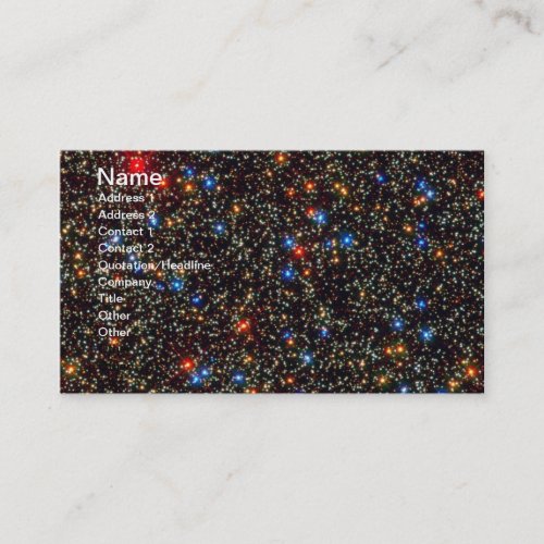 Omega Centauri giant star cluster Business Card