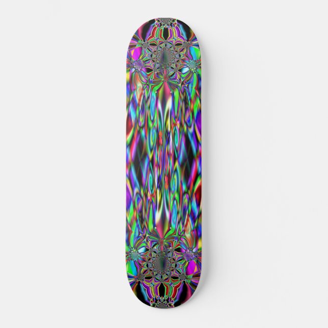 Omega Chrome Skateboard Deck (Front)