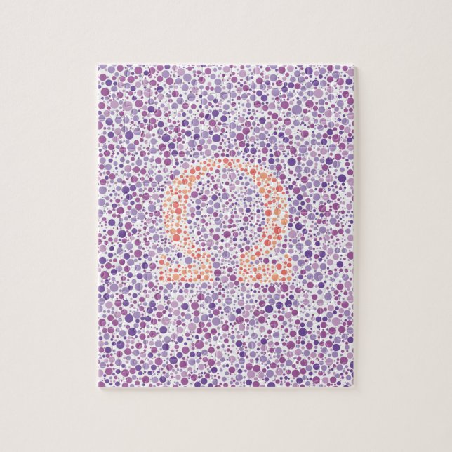 Omega Eye Test Jigsaw Puzzle (Vertical)