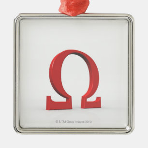 Omega Metal Ornament