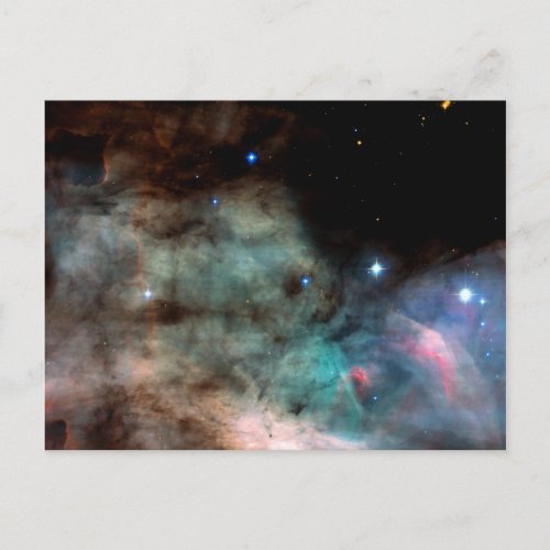 Omega Nebula Space Photo Blank Postcard