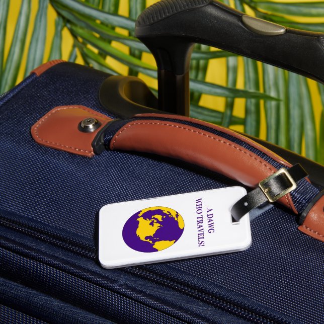 Buy Omega Psi Phi Luggage Tag Online in India 