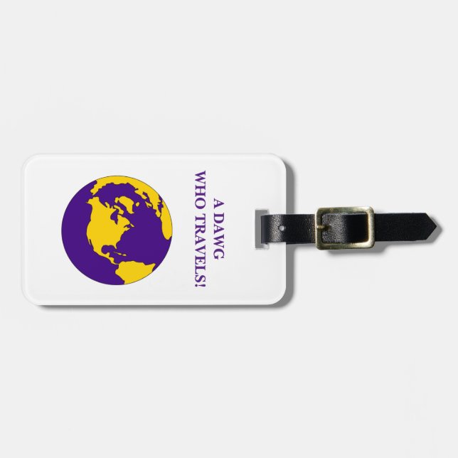 Buy Omega Psi Phi Luggage Tag Online in India 