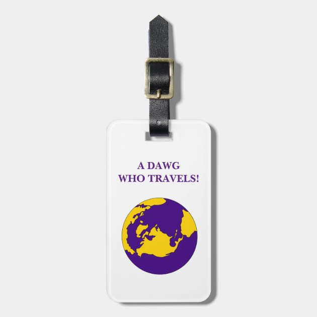 Omega Psi Phi Luggage Tag Zazzle