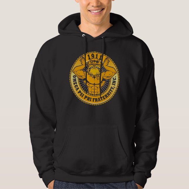 Omega Psi Phi Omegawood 1911 Hoodie (Front)