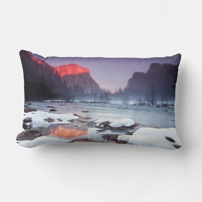 Omega Red Lumbar Pillow (Front)