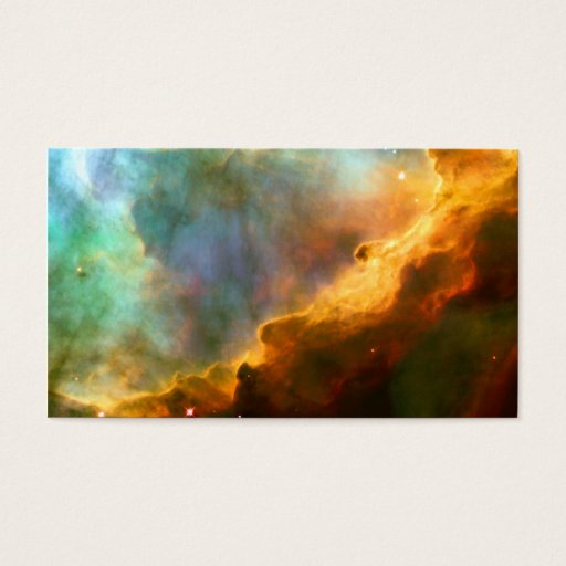 Customizable Omega / Swan Nebula Hubble Space Business Cards