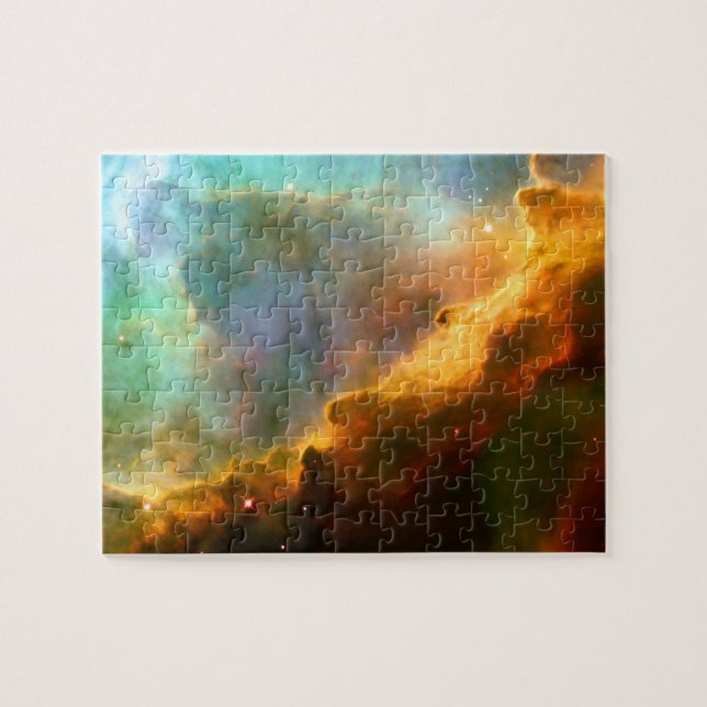 Omega / Swan Nebula (Hubble Telescope) Jigsaw Puzzle (Horizontal)