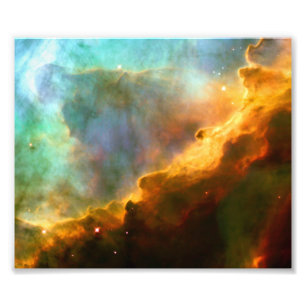 Omega / Swan Nebula (Hubble Telescope) Photo Print