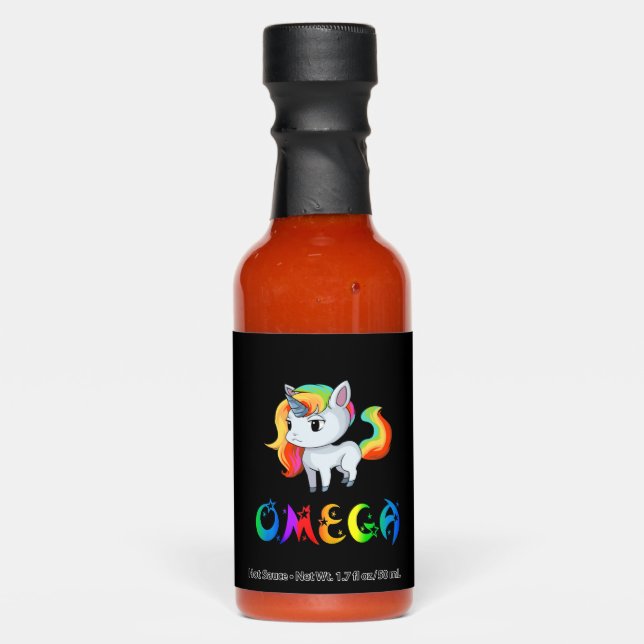 Omega Unicorn Hot Sauces (Front)
