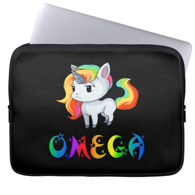 Omega Unicorn Laptop Sleeve (Front)
