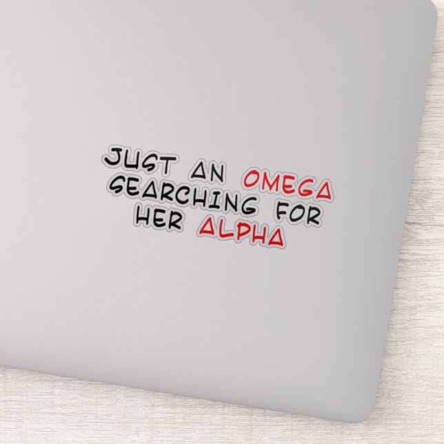 Omegaverse Sticker (Detail)