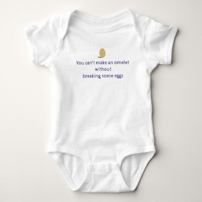 Omelet Baby Bodysuit (Front)