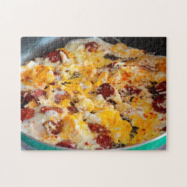 Omelette 252-pc jigsaw puzzle (Horizontal)