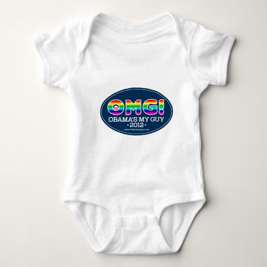 OMG 2012--Obama's My Guy 2012 Baby Bodysuit