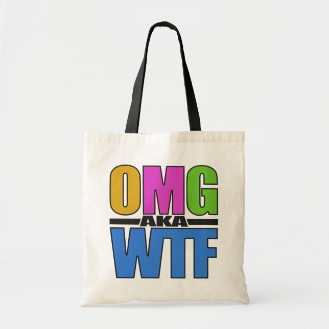 OMG aka WTF bag - choose style & color (Front)
