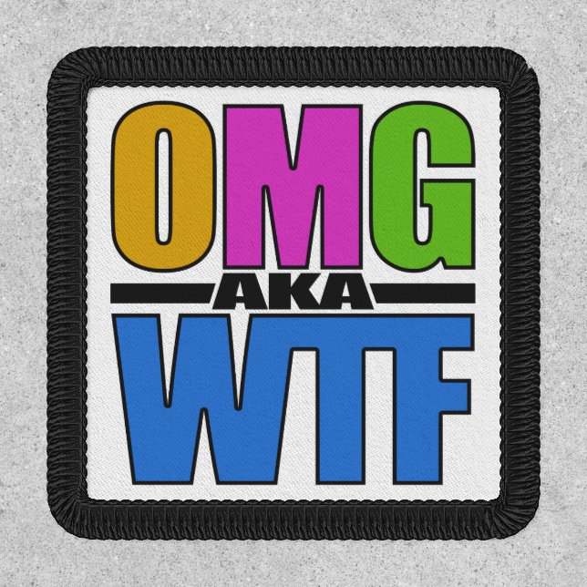 OMG aka WTF Patch (Front)