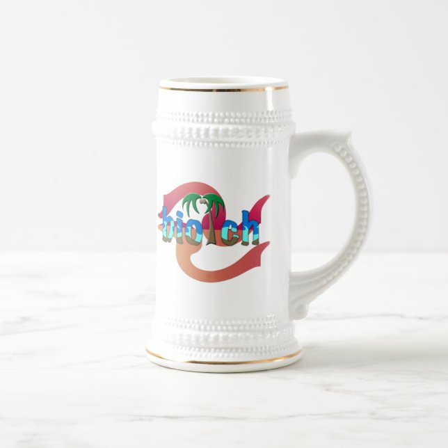 OMG! biotch Beer Stein (Right)