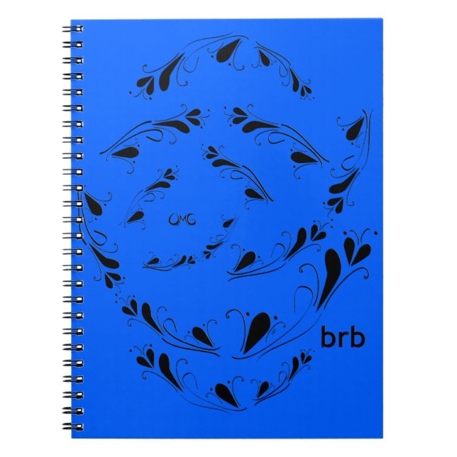 OMG! brb Notebook (Front)