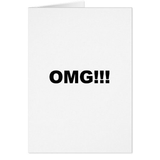 OMG!!! CARDS (Front)