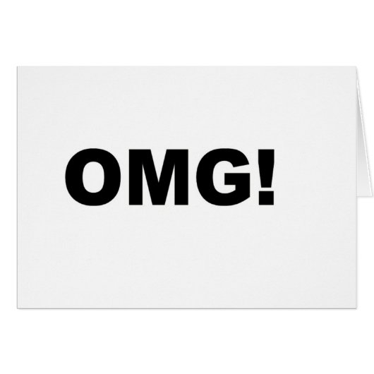 OMG! CARDS (Front Horizontal)