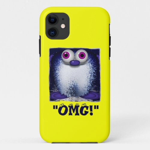 OMG Cute Fuzzy Cartoon Wuzzy Butt iPhone Case