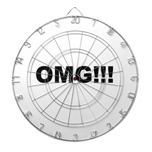 OMG!!! DART BOARD (Front)