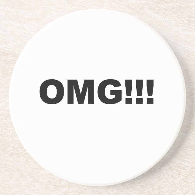 OMG!!! DRINK COASTER (Front)