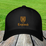 OMG England & British fashion / English patriots Embroidered Baseball Cap<br><div class="desc">Embroidered Hats: "OMG England" text fashion baseball / trucker hats for English patriots - love my country,  travel,  holiday / sports fans</div>
