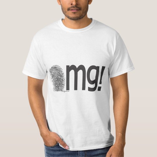 omg fingerprint text T-Shirt
