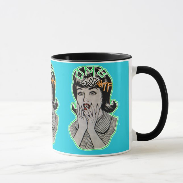 OMG GOP WTF coffee cup (Right)