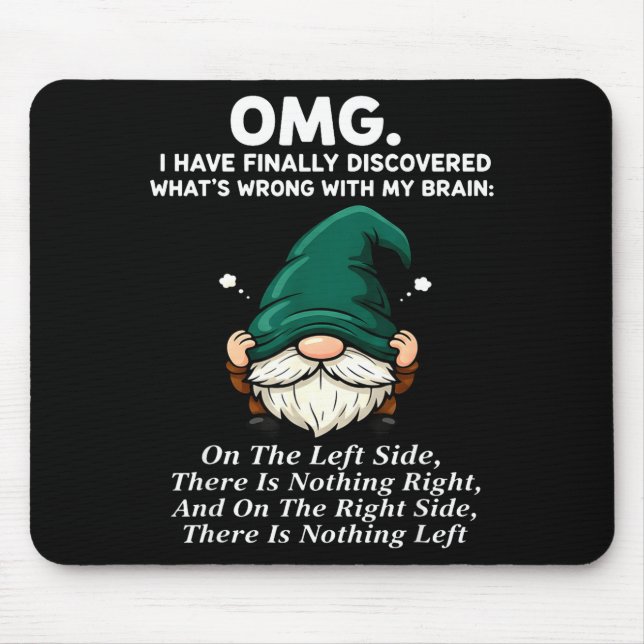 Omg I Have Finally Discovered What's Wrong With My Mouse Pad (Front)