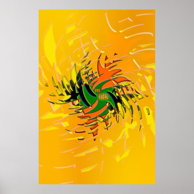 OMG! idk Poster (Front)