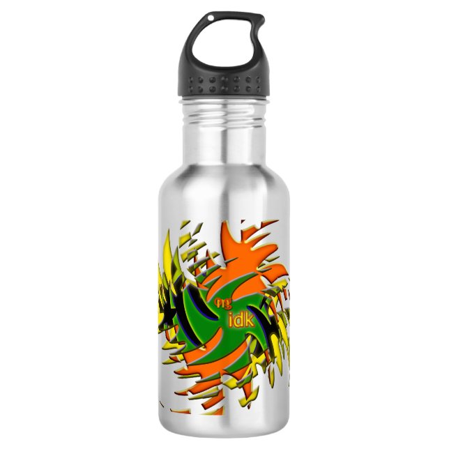 OMG! idk Stainless Steel Water Bottle (Front)