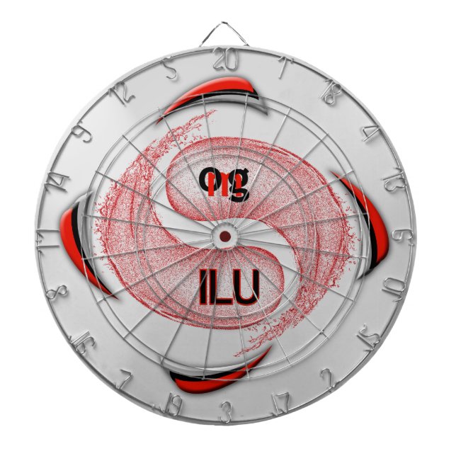 OMG! ilu Dart Board (Front)
