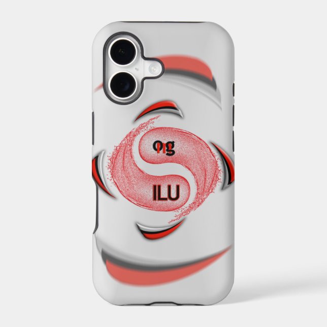 OMG! ilu Iphone Case (Back)