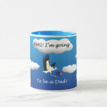 OMG I'm going to be an dad Mug