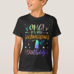 Omg Its My Grandsons 1st Birthday Sweet 1 Years Ol T-Shirt<br><div class="desc">Omg Its My Grandsons 1st Birthday Sweet 1 Years Old Premium</div>