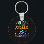 Omg Its My Sons 3rd Birthday Sweet 3 Years Old Pre Keychain<br><div class="desc">Omg Its My Sons 3rd Birthday Sweet 3 Years Old Premium _1</div>