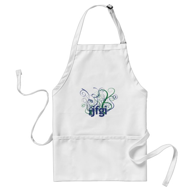 OMG! jfgi Adult Apron (Front)