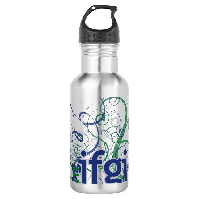 OMG! jfgi Stainless Steel Water Bottle (Front)