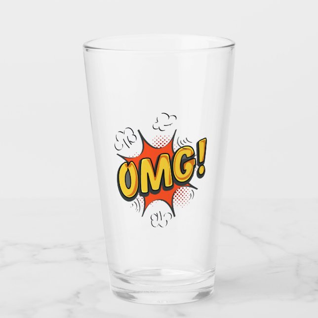 OMG logo Glass (Front)