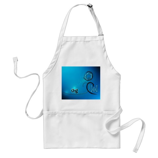 OMG! lol Adult Apron (Front)