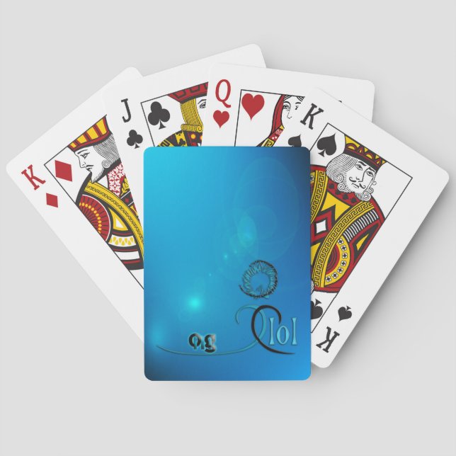 OMG! lol Poker Cards (Back)