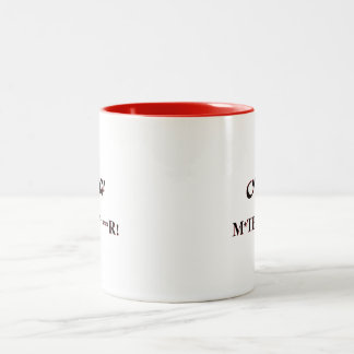 OMG! MTHFR Mug! Two-Tone Coffee Mug