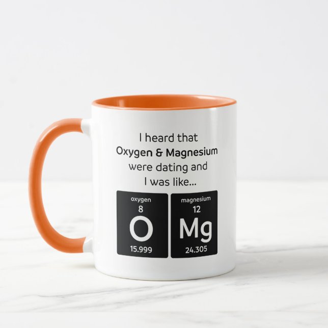OMG Mug - Perfect Gift For A Geek / Science Lover (Left)